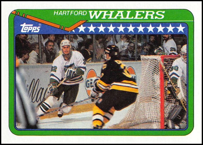 144 Hartford Whalers Team Card